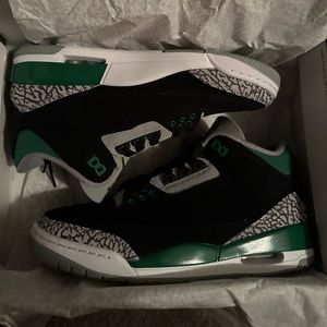 Jordan 3 pine green